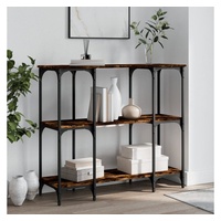 VidaXL Konsolentisch Räuchereiche 102x35x90 cm Holzwerkstoff