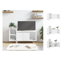 VidaXL TV-Schrank Weiß 100x35x55 cm Holzwerkstoff