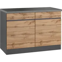 Held Unterschrank Turin 120 x 86 cm Grau