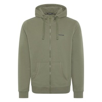 Chiemsee Kapuzenjacke mit Jumper-Motiv dunkelgrün M