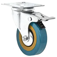 Eyepower Schwerlast Möbelrolle mit Bremse M10 75 mm