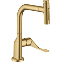 Hansgrohe Axor Citterio 230 2jet mit Ausziehbrause sBox brushed