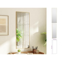 VidaXL Türspiegel Golden 40x100 cm Glas und Aluminium
