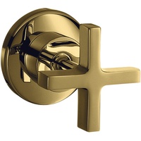 Hansgrohe AXOR Citterio Absperrventil Unterputz mit Kreuzgriff polished gold