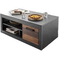 Furn.design Couchtisch Ward in Old Used Wood Shabby Design