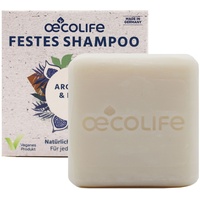 Oecolife shop Festes Shampoo Arganöl & Feige