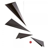 Flensted Mobiles Mobile, schwarz / rot