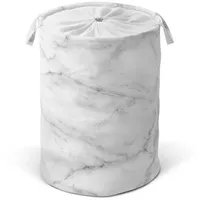 Sanilo Wäschekorb faltbar, stabiler runder Wäschesammler 60 Liter, Wäschesack