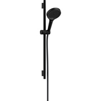 Hansgrohe Rainfinity Duschset, runder Duschkopf mit Brausestange 65cm, Halterung