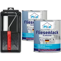 Plid Fliesenlack Set 1,5l glänzend, für ca. 16m2 /