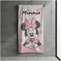 Disney Minnie Maus Badetuch 70 x 140 cm rosa
