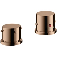 Hansgrohe Axor Starck 2-Loch Wannenrandarmatur mit Thermostat - Polished