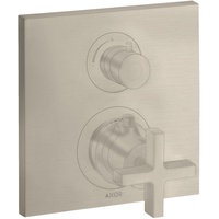 Hansgrohe Axor Citterio Thermostat Unterputz mit Absperrventil Kreuzgriffe, 1