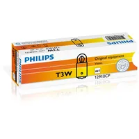 Philips Glühlampe Sekundär PHILIPS T3W 12V, 3W, 10 Stück