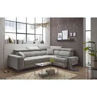 Ed exciting design Ecksofa Sydney L-Form mit Bettfunktion, Bettkasten,