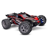 TRAXXAS RC-Auto Rustler 4x4 4CH RTR rot