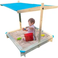 Nyvi Kinder Sandkasten mit Dach NYVIKids Lucia 116x116 cm