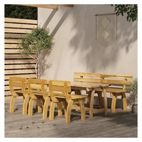 VidaXL 5-tlg. Garten-Essgruppe Kiefernholz Imprägniert