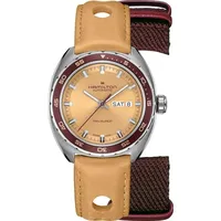 Hamilton Pan Europ H35435820 Herrenarmbanduhr Mit Wechselband