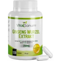 Vitasanum VitaSanum® - Ginseng Wurzel (Panax ginseng) 120 St