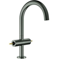 Grohe Atrio Private Collection Waschtisch-Einlochbatterie hard graphite gebürstet (21134AL0)