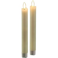 Ambiente Haus LED Stabkerzen 20cm weiß