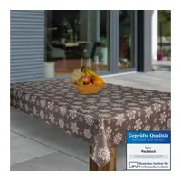 Laro Wachstuch-Tischdecke Abwaschbar Wachstischdecke PVC Plastik-Tischdecken Eckig Meterware Abwischbar,