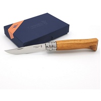 Opinel Unisex – Erwachsene No 08 Taschenmesser, Braun, 19,5cm