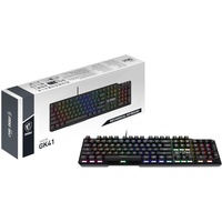 MSI Vigor GK41 - keyboard - QWERTZ, Kailh Red