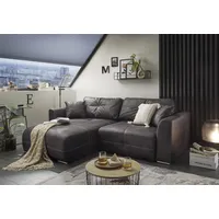 Ed exciting design Ecksofa DOLAN mit Bettfunktion, Bettkasten &