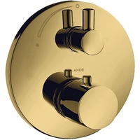 Hansgrohe Axor Uno Thermostat Unterputz mit Absperrventil polished gold