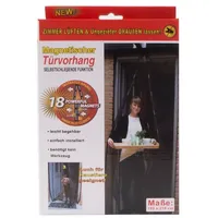 Walter Insektenschutz Türvorhang 210 x 100 cm Schwarz