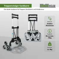 Trutzholm Alu Treppensteiger Sackkarre 70 kg klappbar extra hoch