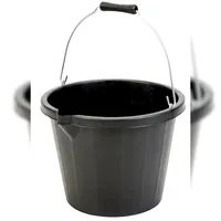 TRIZERATOP Putzeimer 14 Liter Schwarz