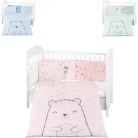KIKKABOO Kinderbettwäsche, Bär 6tlg. 135 x 95