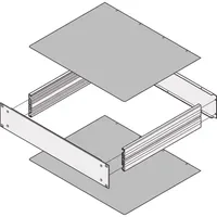 Schroff ABDECKBLECH 340T geschlossen