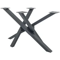 CLP Tischbeine Jimmy grau/120x60x72 cm