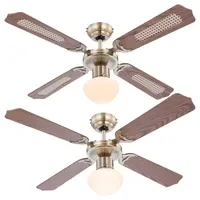 GLOBO 106,6 cm Deckenventilator Eiche