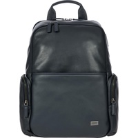 BRIC'S Torino Rucksack Leder 45 cm Laptopfach blau