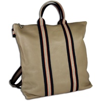 Toscanto Cityrucksack taupe, blau, beige ca. 43cm -