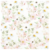 Home fashion Lunchservietten „Spring Breeze“, 33x33 cm, 3-lagig, Home