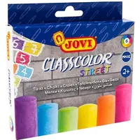 Jovi Street Chalks Straßenmalkreide farbsortiert 6 St.