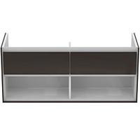 Ideal Standard Connect Air DoppelWaschtischunterschrank E0829VY 120x51,7x44cm, 2 Auszüge,