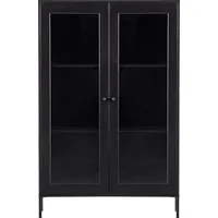 Woood Vitrine Xam Holz Schwarz