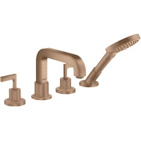 Hansgrohe Axor Citterio 4-Loch Wannenrandarmatur mit Hebelgriff
