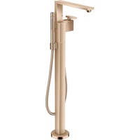 Hansgrohe Axor Edge Einhebel-Wannenmischer bodenstehend Diamantschliff - Polished Red