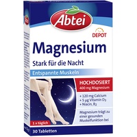 Abtei Magnesium Stark für die Nacht Tabletten 30 St.