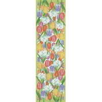 Ekelund - Tischläufer Vårtulpaner 35x120 cm 100% Baumwolle