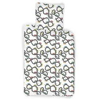 COFI Autorennen Kinder Bettwäsche 100 x 135 cm -