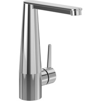 Villeroy & Boch Conum Einhebel-Waschtischarmatur mit Push-Open-Ablaufgarnitur, chrom